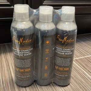 3 pack - Shea Moisture - Bamboo Charcoal Detoxifying Micellar Water